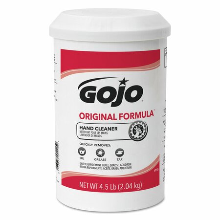 Gojo ORIGINAL FORMULA Hand Cleaner Creme, Unscented, 4.5 lb, White, PK6 PK 1115-06